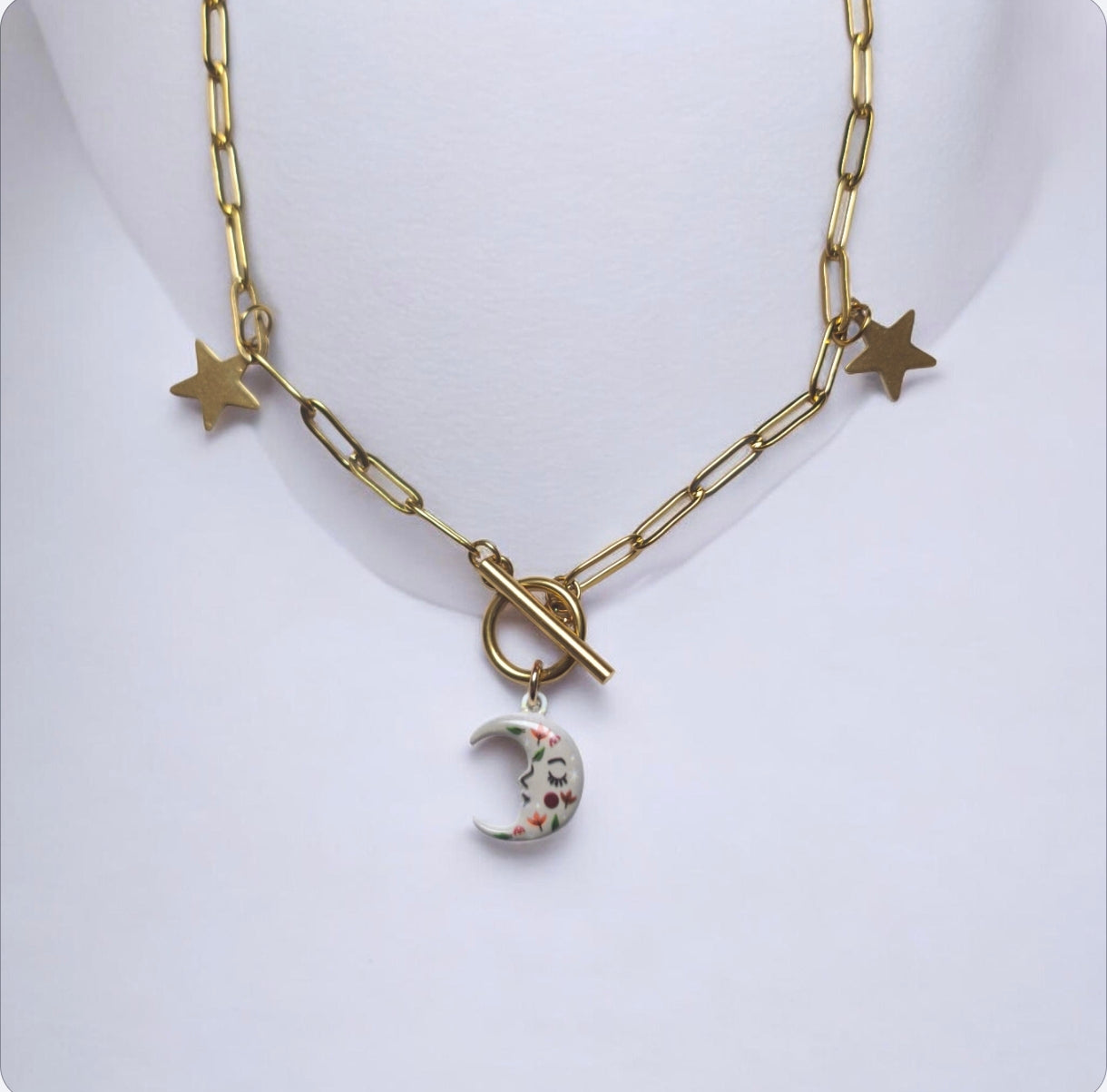 Collier LUNE- Création BY maletim