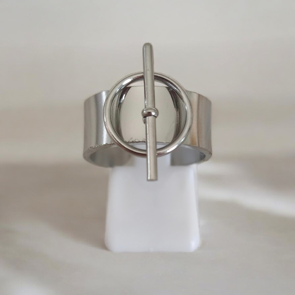 Bague SANAE argenté