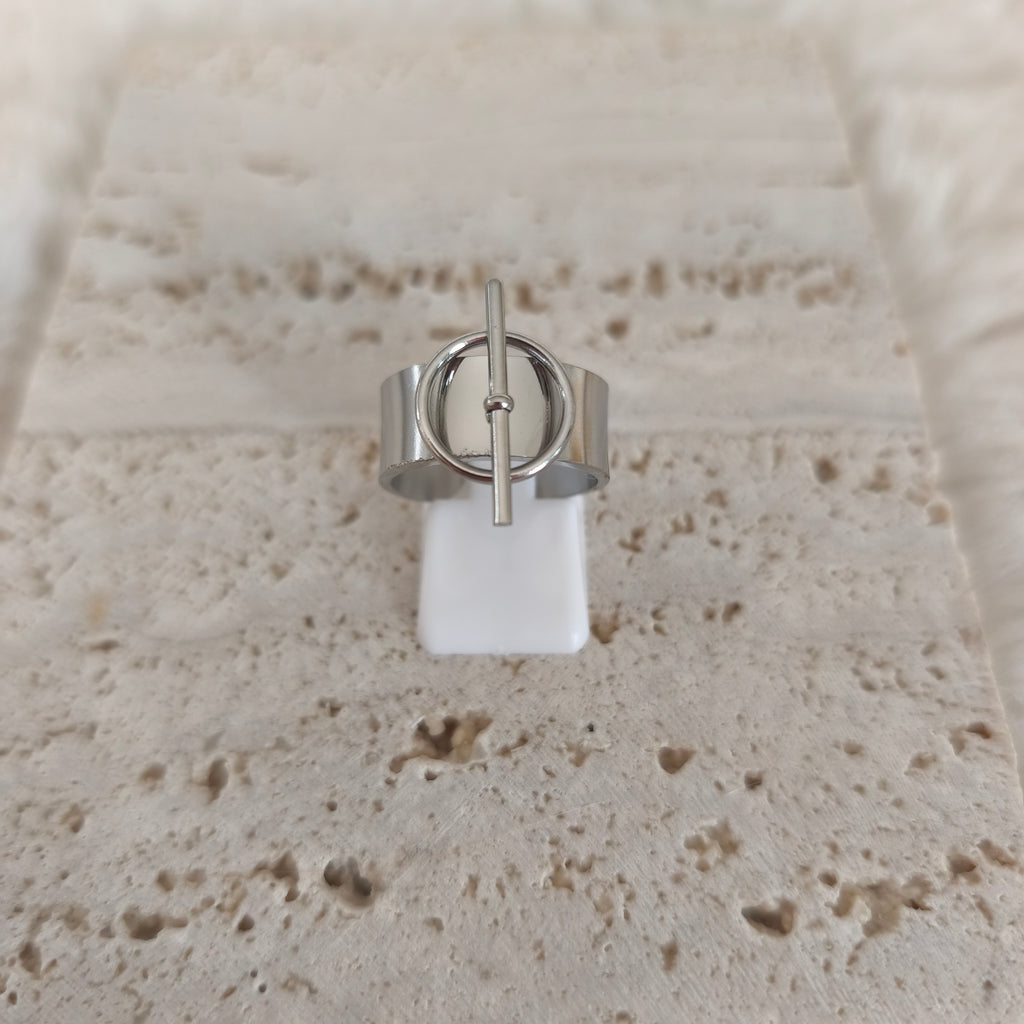 Bague SANAE argenté