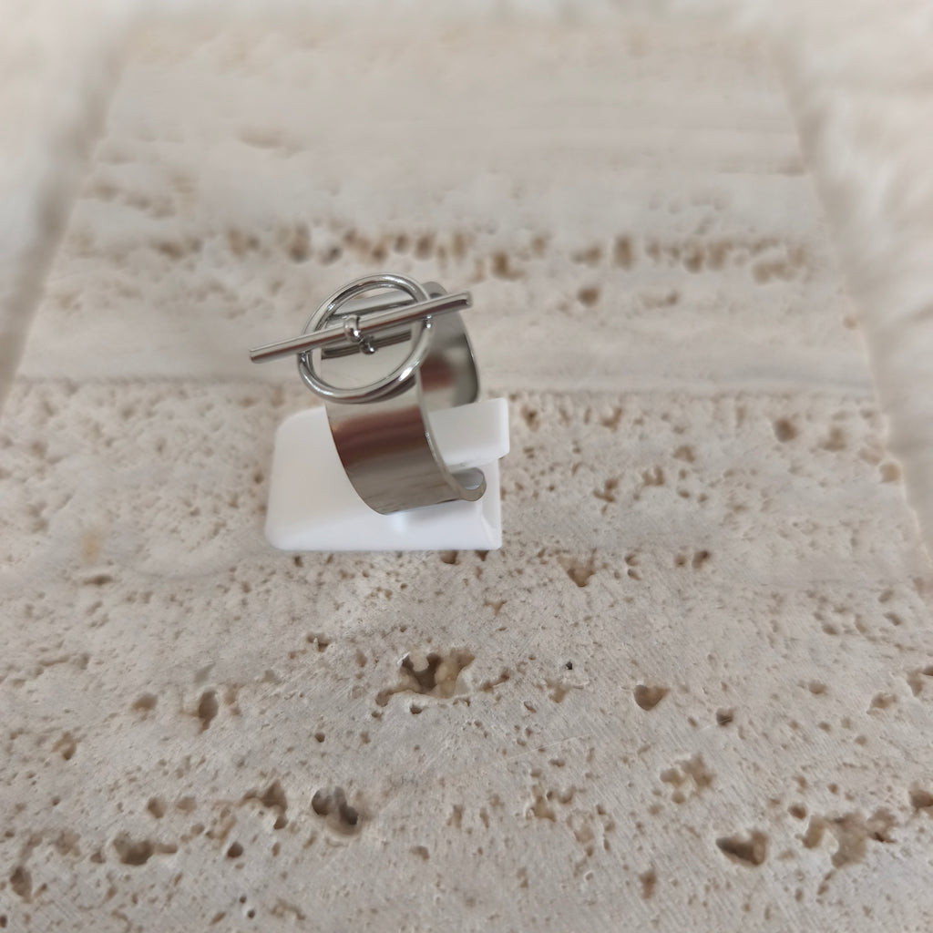 Bague SANAE argenté