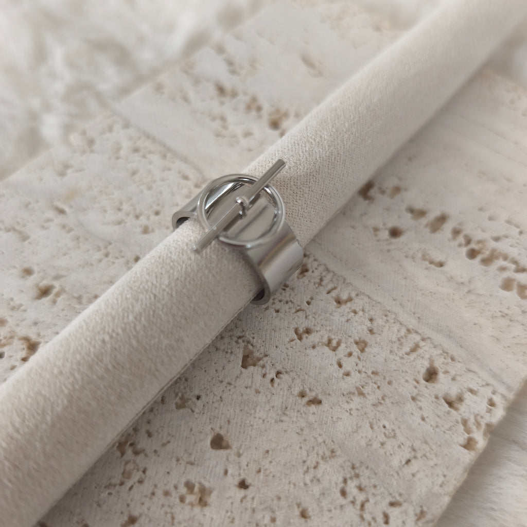 Bague SANAE argenté