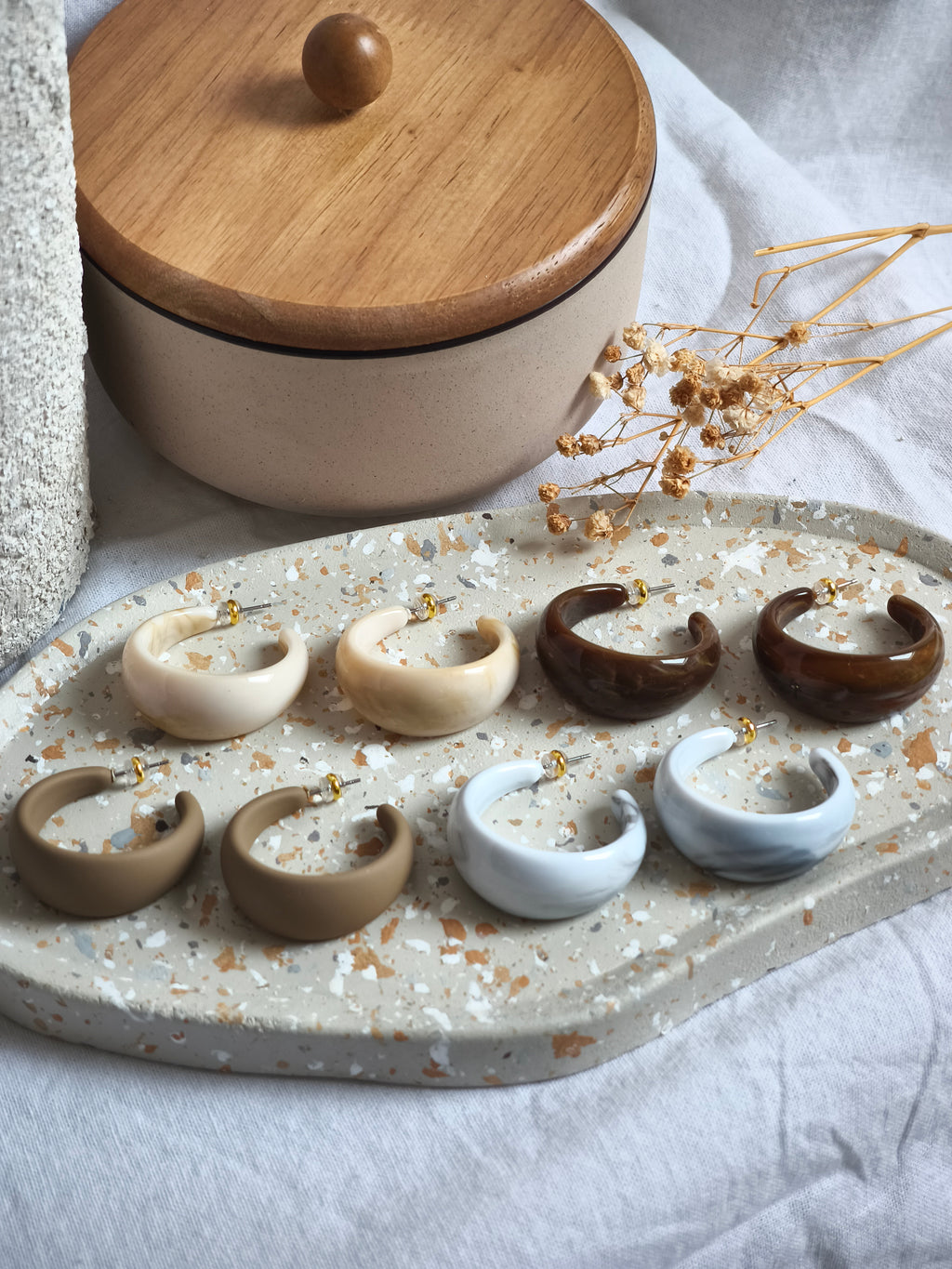 Boucles d'oreilles AURORE