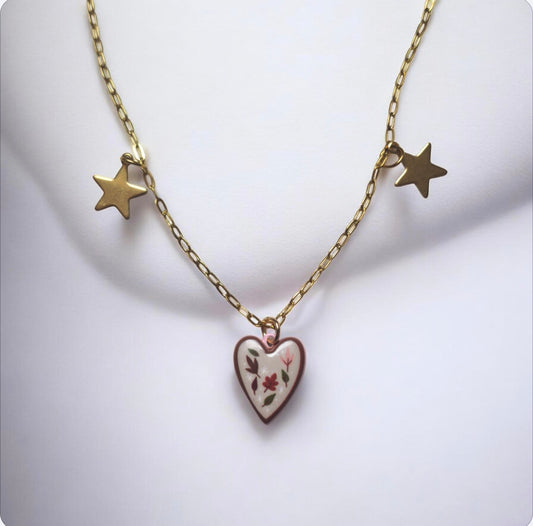 Collier COEUR- Création BY maletim