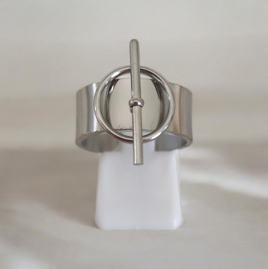 Bague SANAE argenté