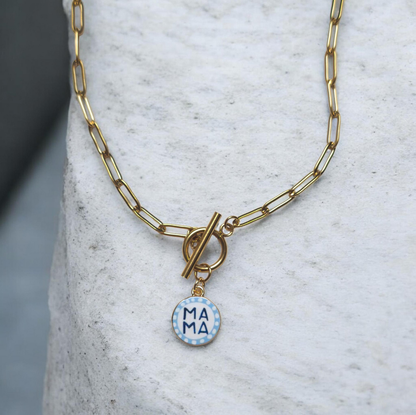 Collier MAMA- Création BY maletim