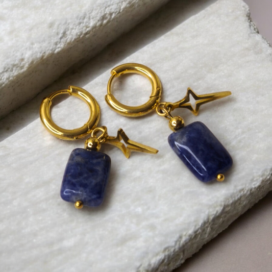 Boucles d'oreilles SAPHIRA